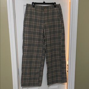 American eagle plaid pants